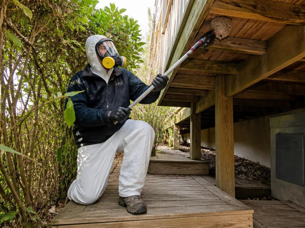Hornet Nest Removal